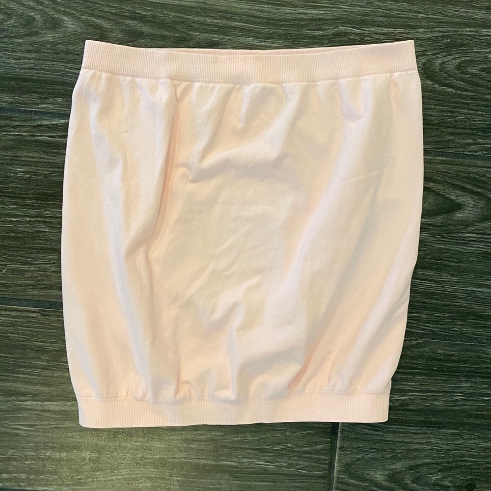 Kurve Basic Tube Top in Baby Pink Size M/L